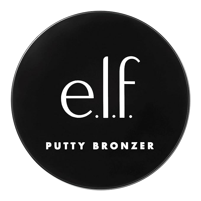 e.l.f. Putty Bronzer, Creamy & Highly Pigmented Formula, Sun Kissed, 0.35 Oz