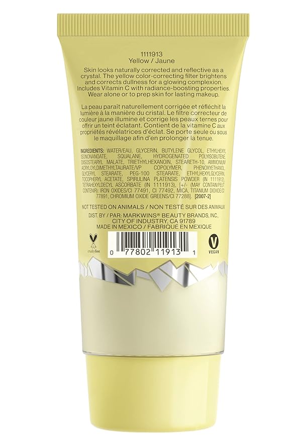 wet n wild Prime Focus Glass Skin Correct Finish, Yellow