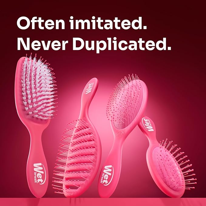 Wet Brush Speed Dry Hair Brush, Purple Frost - Vented Design & Soft HeatFlex Bristles Are Blow Dry Safe - Ergonomic Handle Manages Tangles - Pain-Free Hair Accessories