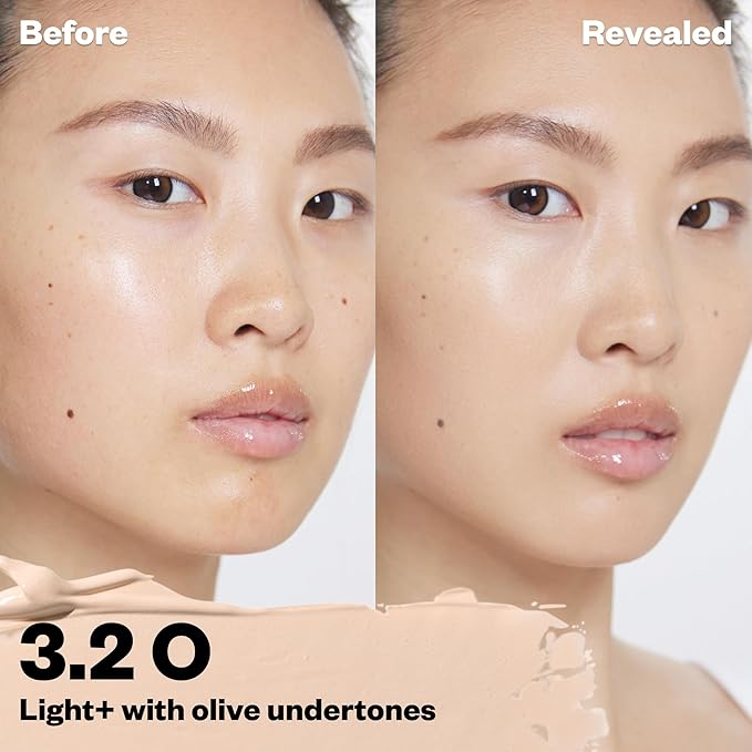Kosas Revealer Concealer - Medium Coverage Makeup with 3.2 O)