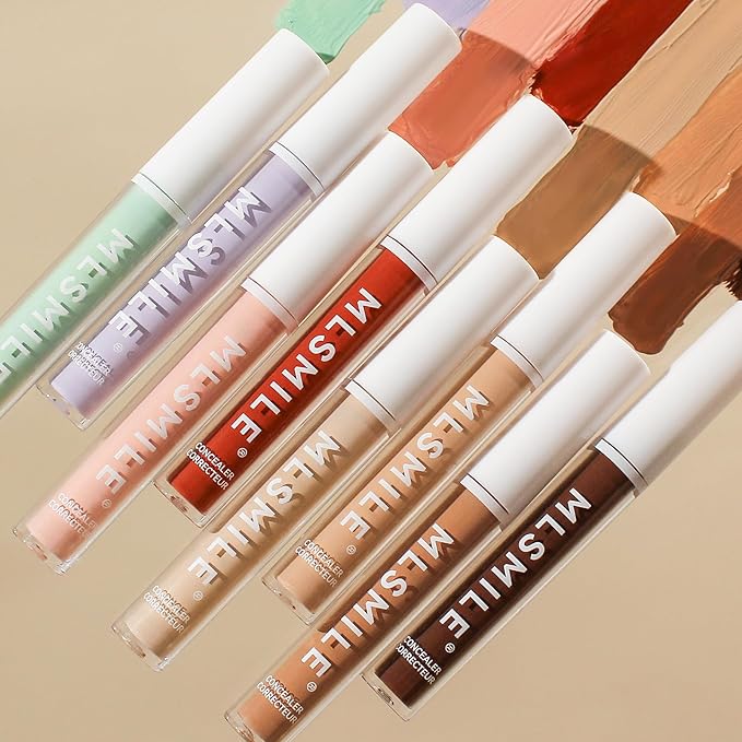Color Liquid Conceal Contour Foundation, Waterproof 8 Colors Tone, 08