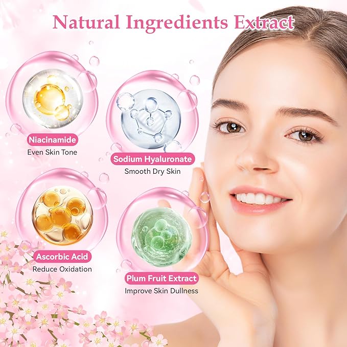 Skin Care Set, Cherry Blossom Skin