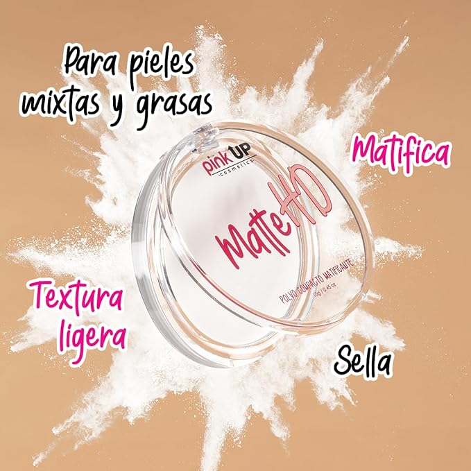 Matte HD Compact Powder Mattifying| Make Setting