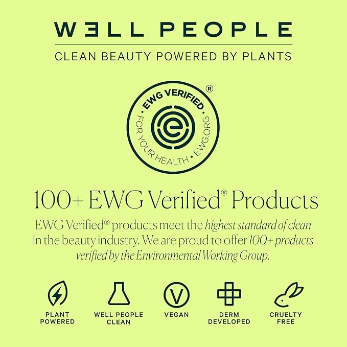 Well People Bio Powder Foundation, Lightweight & Hydrating Cruelty-free, 3W