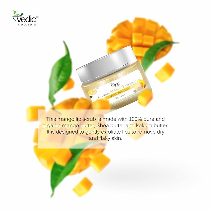 Exfoliating Mango Lip Scrub-15g | Treats
