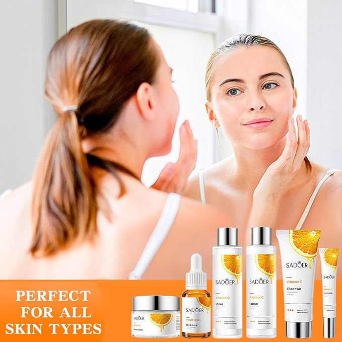 Vitamin C Daily Skin Care Set Moisturizing