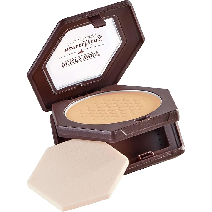 Burt’s Bees 100% Natural Origin Mattifying Powder Foundation, May Vary