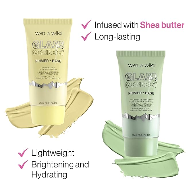 wet n wild Prime Focus Glass Skin Correct Finish, Yellow