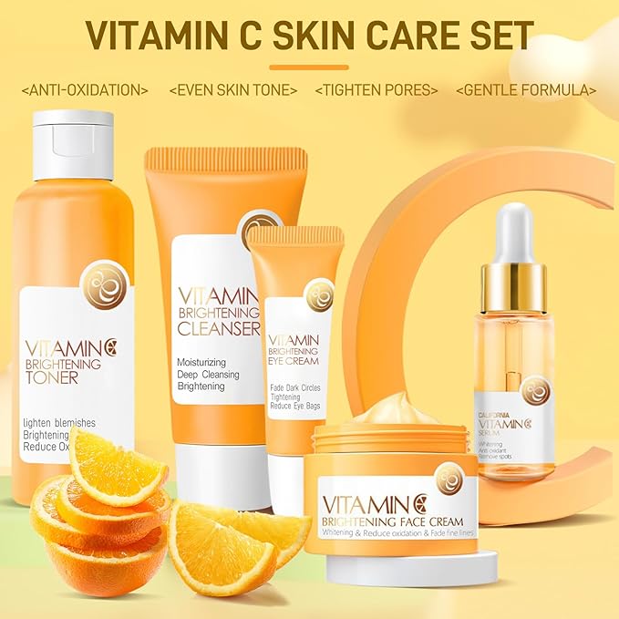 Skin Care Set, Vitamin C Skin