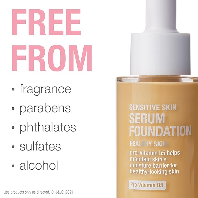 Neutrogena Healthy Skin Sensitive Skin Serum Foundation with Medium 03, 1 oz