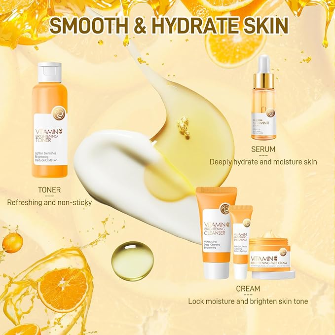 Skin Care Set, Vitamin C Skin