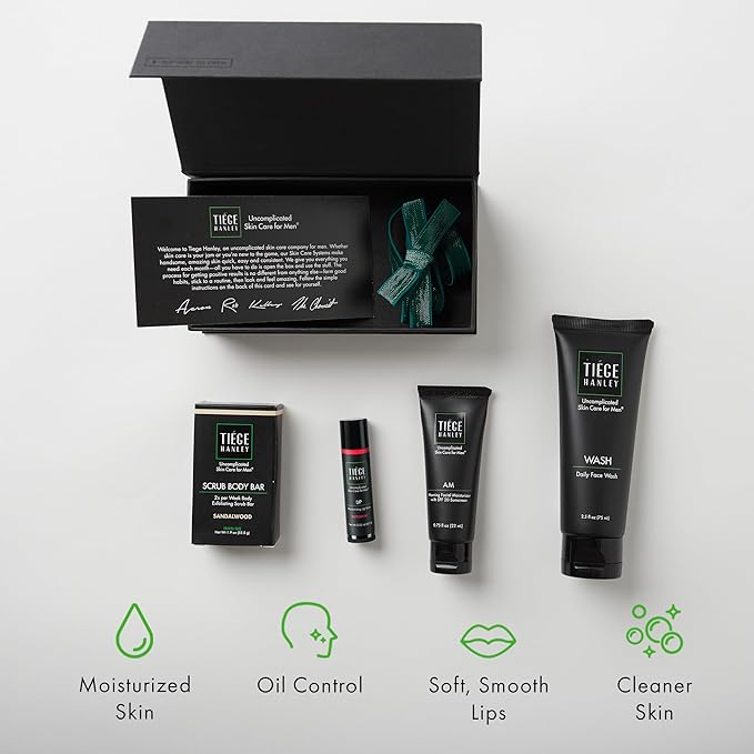 Tiege Hanley Mens Skin Care Gift Exfoliating