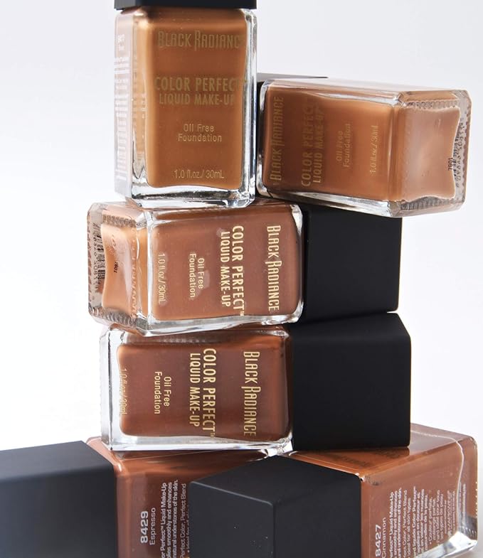 Black Radiance Color Perfect Liquid Full Coverage Foundation 1 Ounce