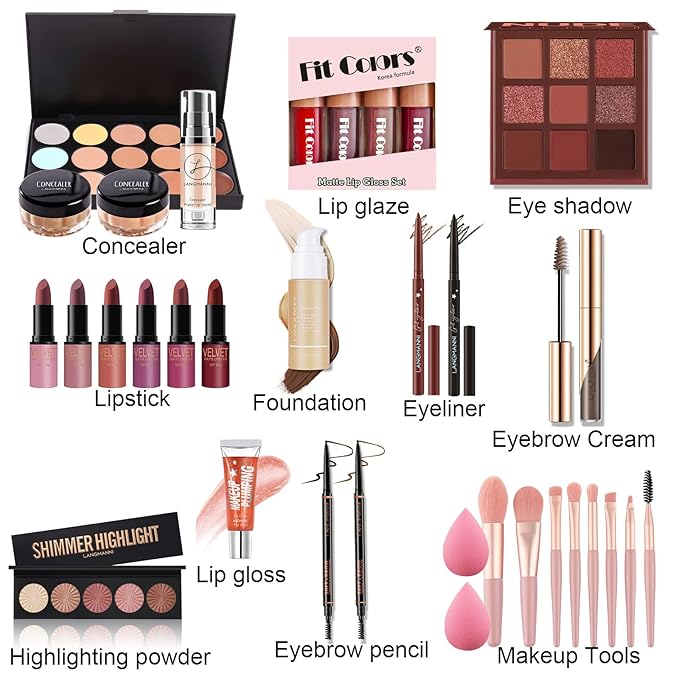 All-in-one Holiday Make up Gift Set | Makeup