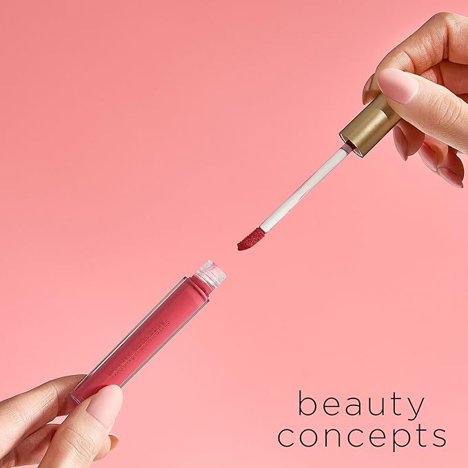 Beauty Concepts Lip Gloss Collection – Shimmering, Glossy Lip Makeup Set for a Radiant Finish, Pink