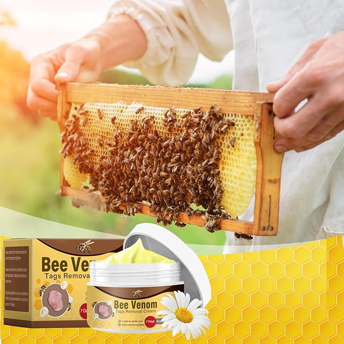2PCS Bee Venom Comprehensive Cream,Bee Venom Skin Care Cream,Advanced Bee Venom Therapy Cream for All Skin Types