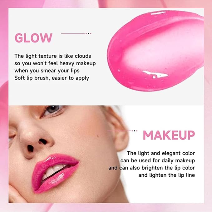 3 Colors Bossup Color Changing Lip Oil,Magic Color Lip