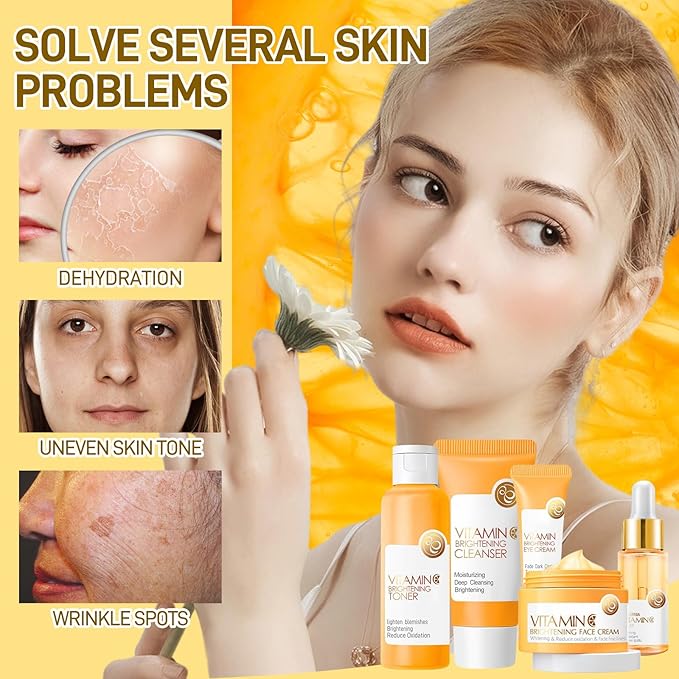 Skin Care Set, Vitamin C Skin