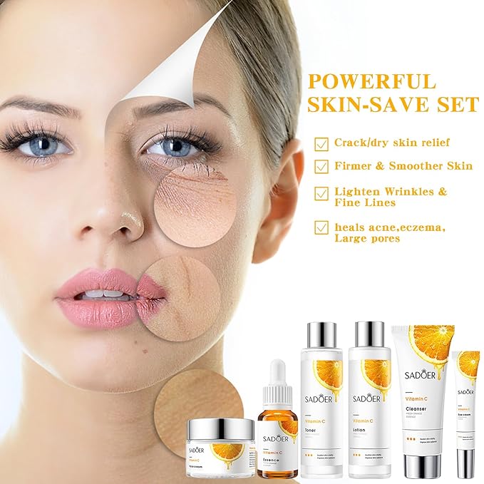 Vitamin C Daily Skin Care Set Moisturizing