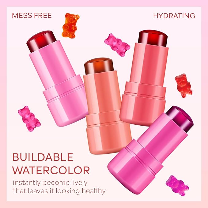 KYDA Water Jelly Tint Blush, Berry, Jelly Tinted Lasting Moisturising