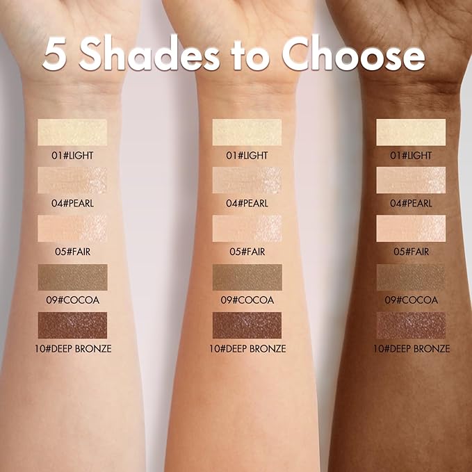 Liquid Concealer Stick Makeup, Hydrating and Lightweight for 04# PEARL