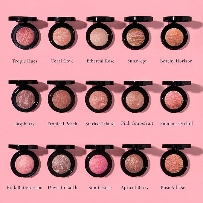 LAURA GELLER NEW YORK Baked Blush-n-Brighten Marbleized Blush Matte Finish