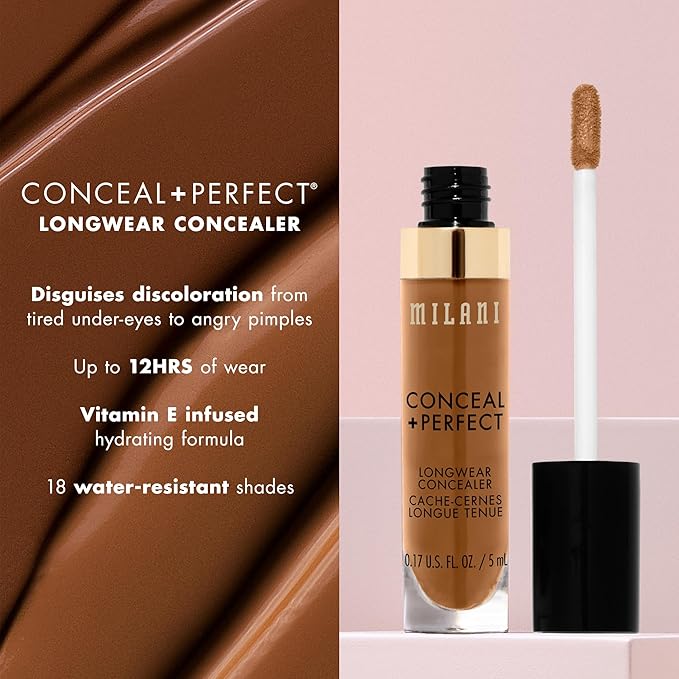 Milani Conceal + Perfect Longwear Concealer - Warm Long-Lasting Wear