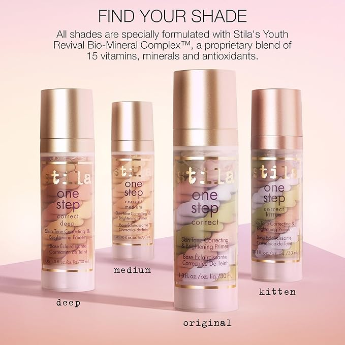 stila One Step, Color Corrector & Brightening Primer Fl. Oz.