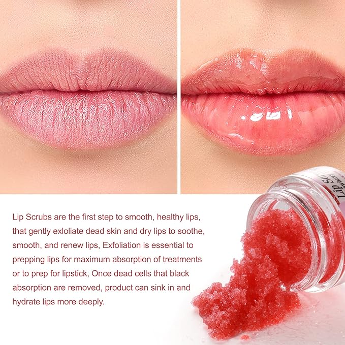Lip Scrub, Exfoliator & Moisturizer, Lip