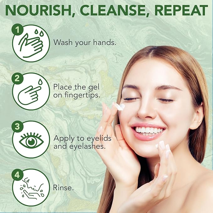 Noveha tea tree eyelid gel