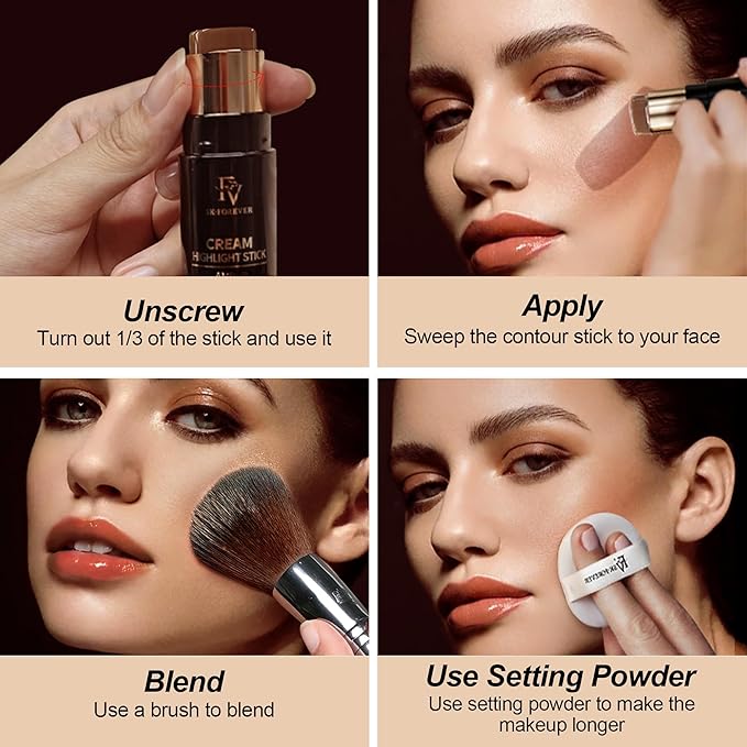 FV Contour Stick, Blendable & Smooth Cream Contour 02 Mocha