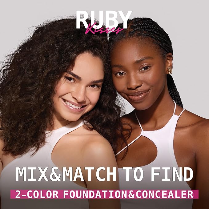Ruby Kisses 3D Face Creator Cream Foundation & (Level 8)