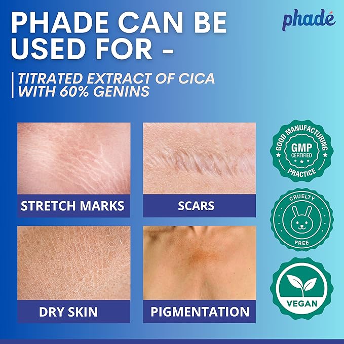 Phade Stretch Mark Cream with CICA 200ml