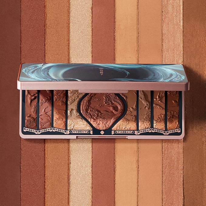 FLORASIS Floral Engraving Phoenix Makeup Palette (02 Retro