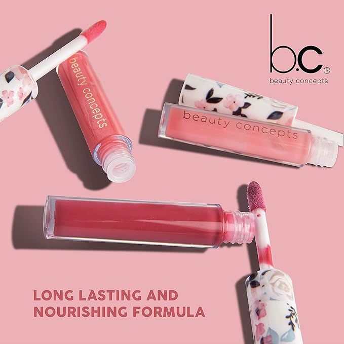 Beauty Concepts Lip Gloss Collection- 5 Piece Lip