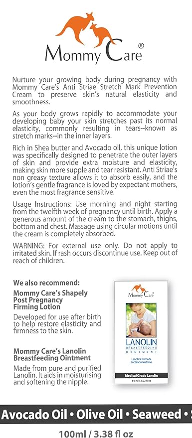 Stretch Mark Remover For Pregnancy, Anti oz