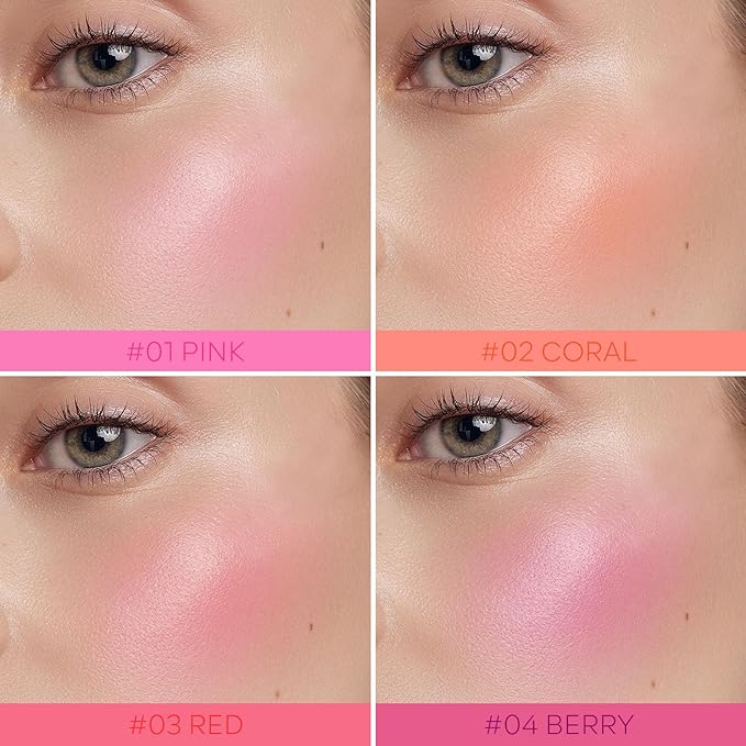 KYDA Water Jelly Tint Blush, Berry, Jelly Tinted Lasting Moisturising