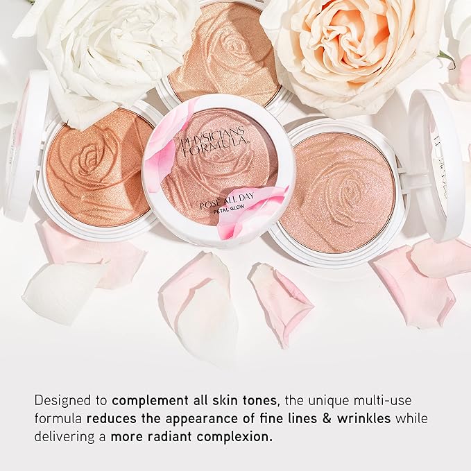 Physicians Formula Rosé All Day Highlighter Blush Face Clinicially Tested