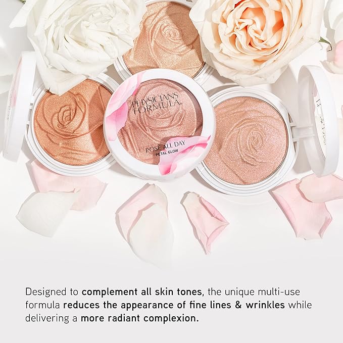 Physicians Formula Rosé All Day Highlighter Blush Face Clinicially Tested