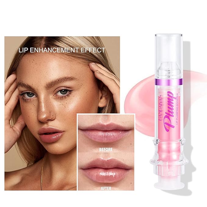 Plumping Lip Oil With Chili Extract - Fuller Lips Instantly! Ultra-Hydrating & Nourishing, Glossy Finish Lip Glow Oil, Lip Plumping Booster Plump, Smooth, and Define Your Lips Naturally (03 )
