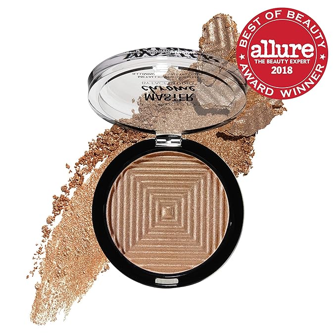 Maybelline Master Chrome Metallic Highlighter Powder, Molten Gold, of 3)