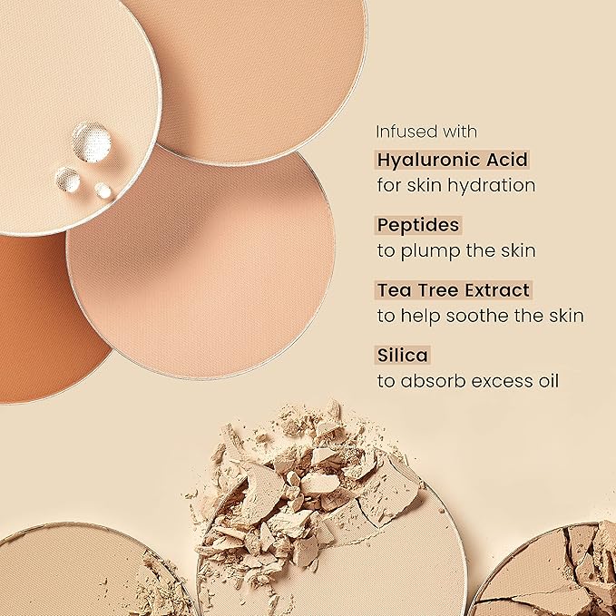 JOAH Beauty Perfect Complexion Cashmere Powder foundation_FW010, Fair