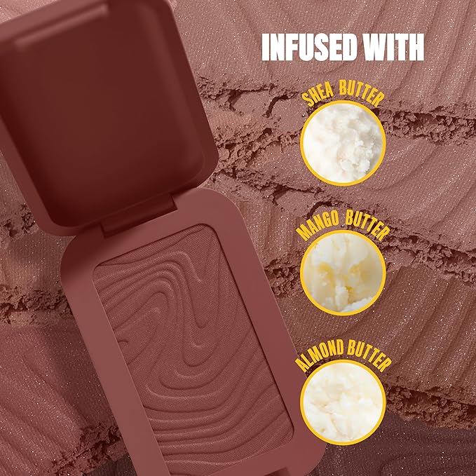 NYX PROFESSIONAL MAKEUP Matte Buttermelt Bronzer, Longwear Face Deserve Butta