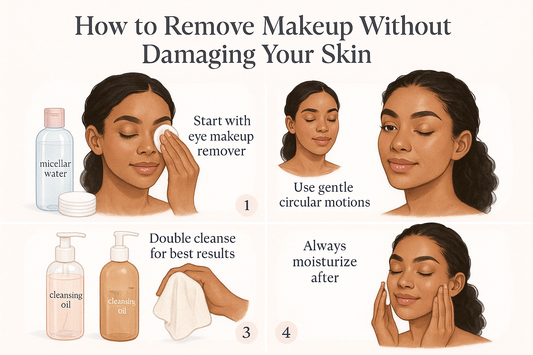 How to Remove Makeup Without Damaging Your Skin