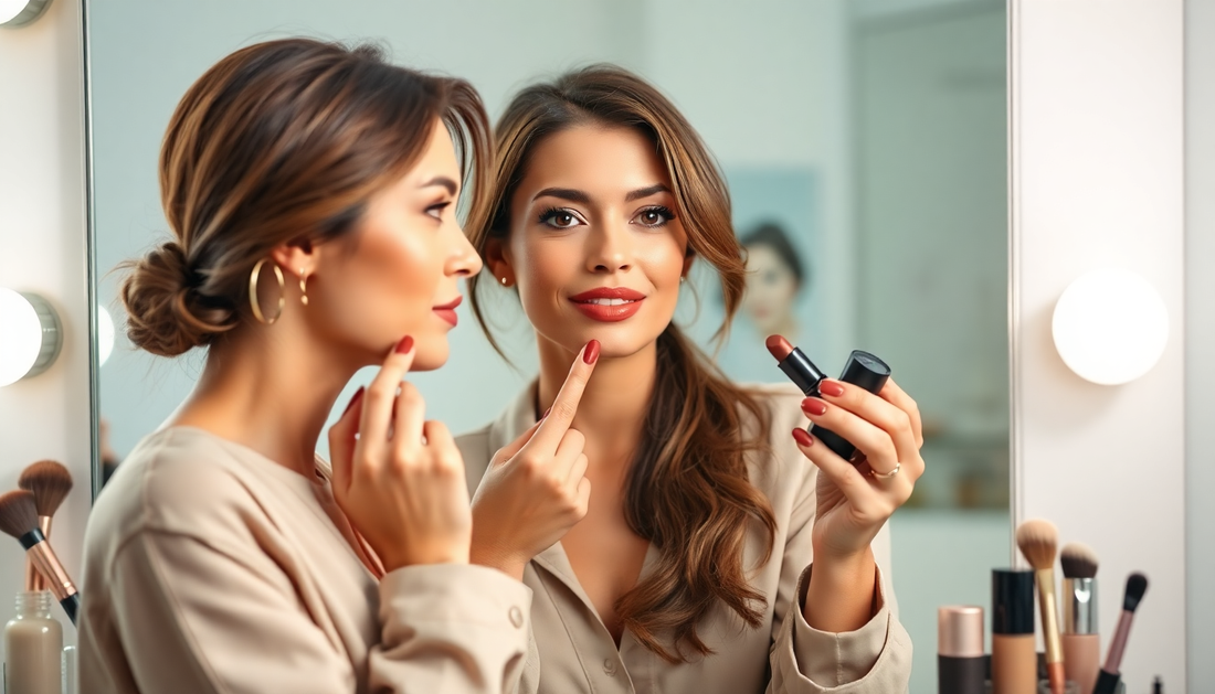 𝗘𝘀𝘀𝗲𝗻𝗰𝗲 𝗼𝗳 𝗔𝗿𝗴𝗮𝗻 Long-Lasting Brown Lipstick with moisturizing formula for all-day color and hydration