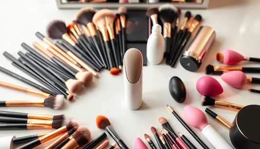 Best makeup tools for a flawless look – brushes, sponges, and beauty gadgets.