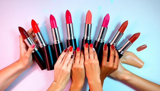 Top 10 Lipstick Shades for 2025 – Must-Have Colors for Every Skin Tone.