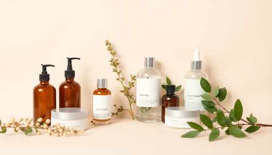 Natural skincare products for a clean beauty routine