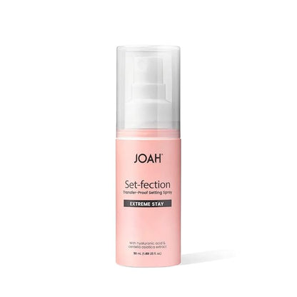 JOAH Set-Fection Transfer Proof Extreme Stay Setting Spray, (1.69 fl.oz..) 50 ml