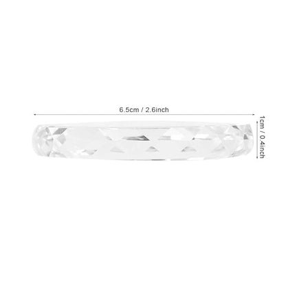 Glass Nail Art Palette Transparent Paint Drawing Colorful